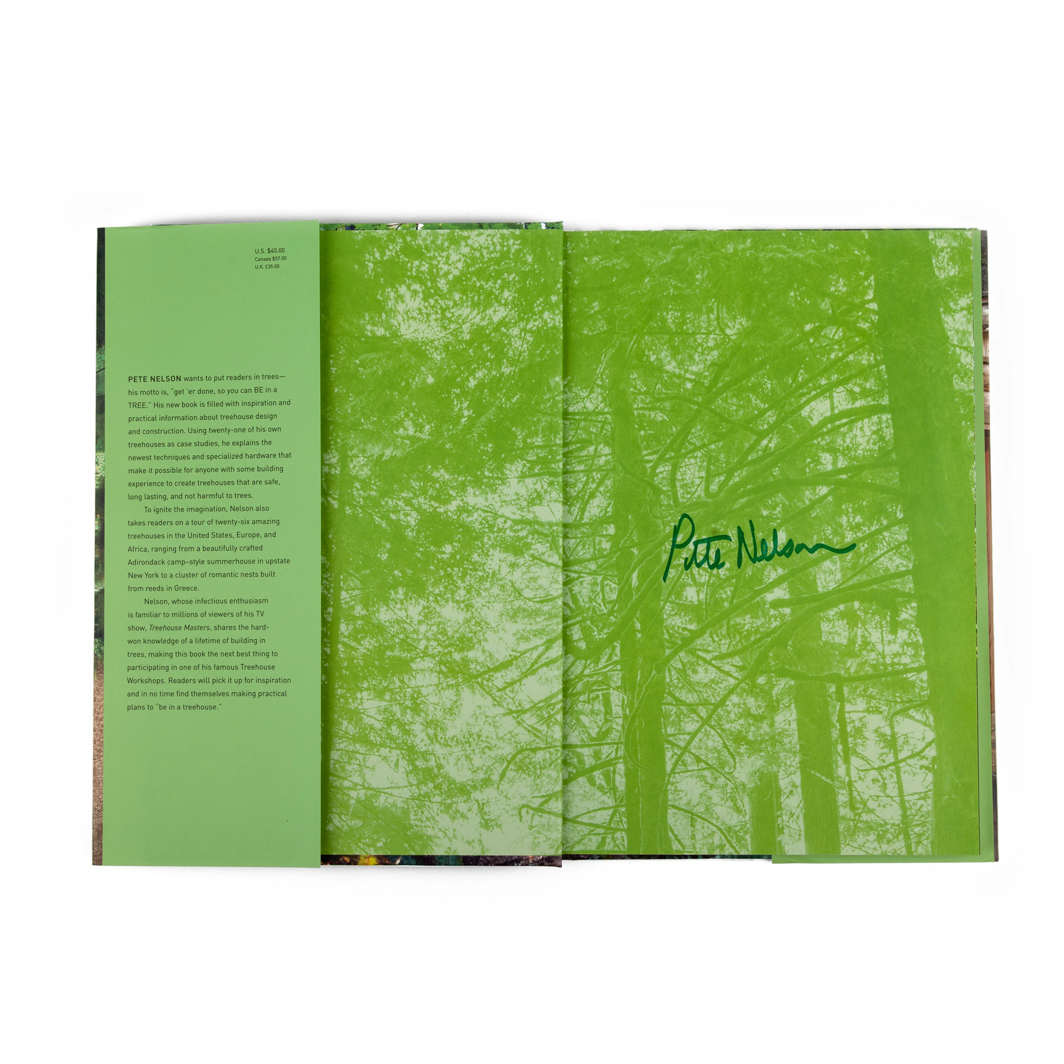 Be in a Treehouse by Pete Nelson - SIGNED COPY! - Image 3