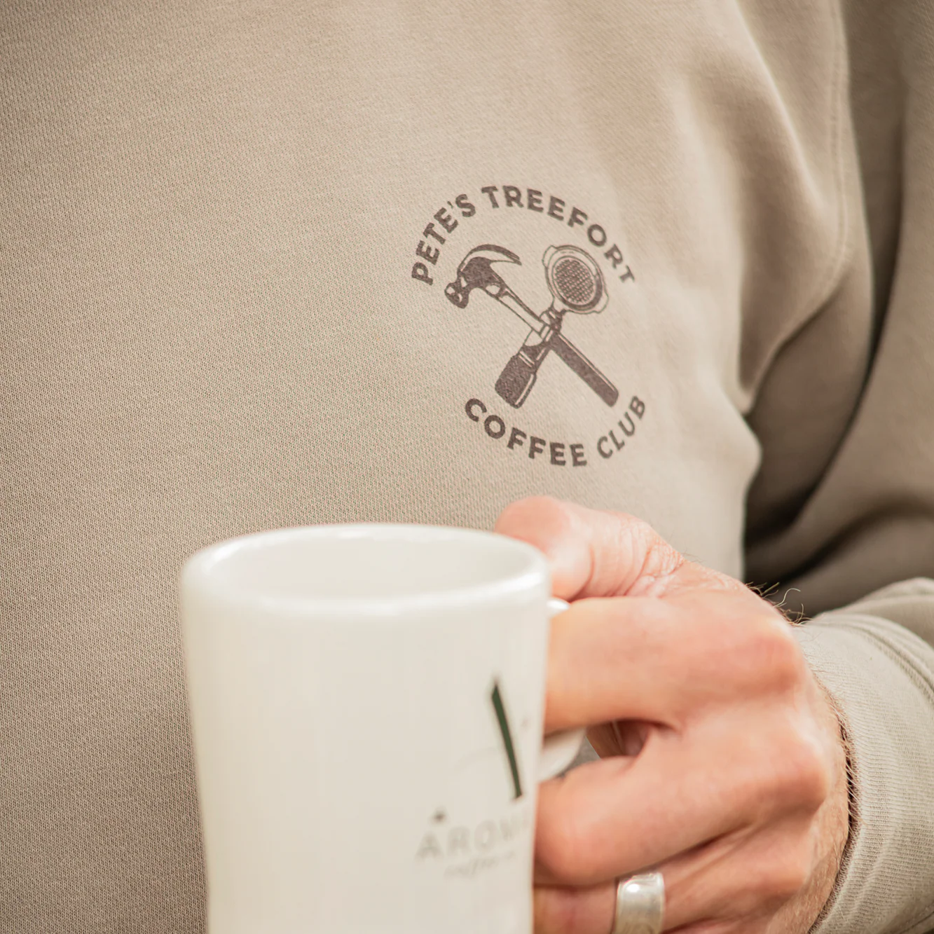 Pete's Treefort Coffee Club Crewneck Sweatshirt - Image 4