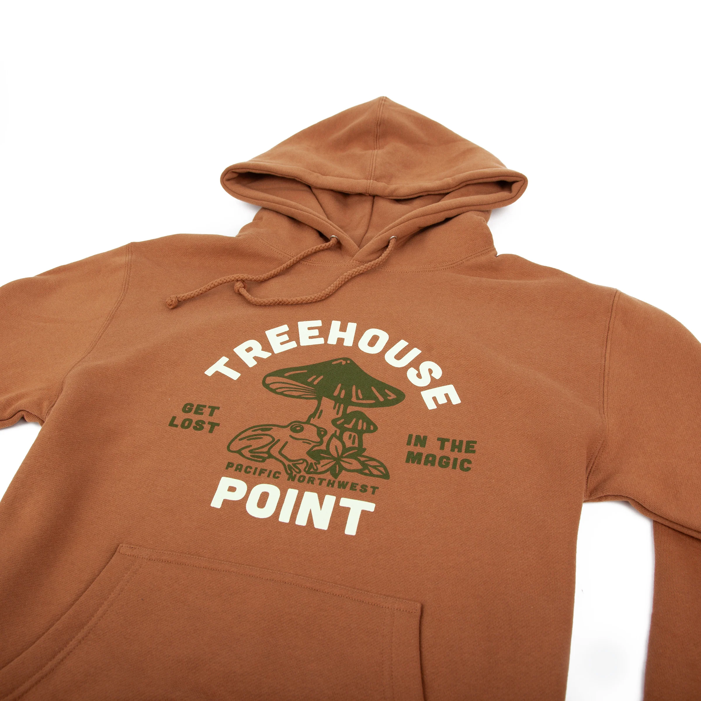 Treehouse Point Get Lost Hoodie - Brown - Image 3