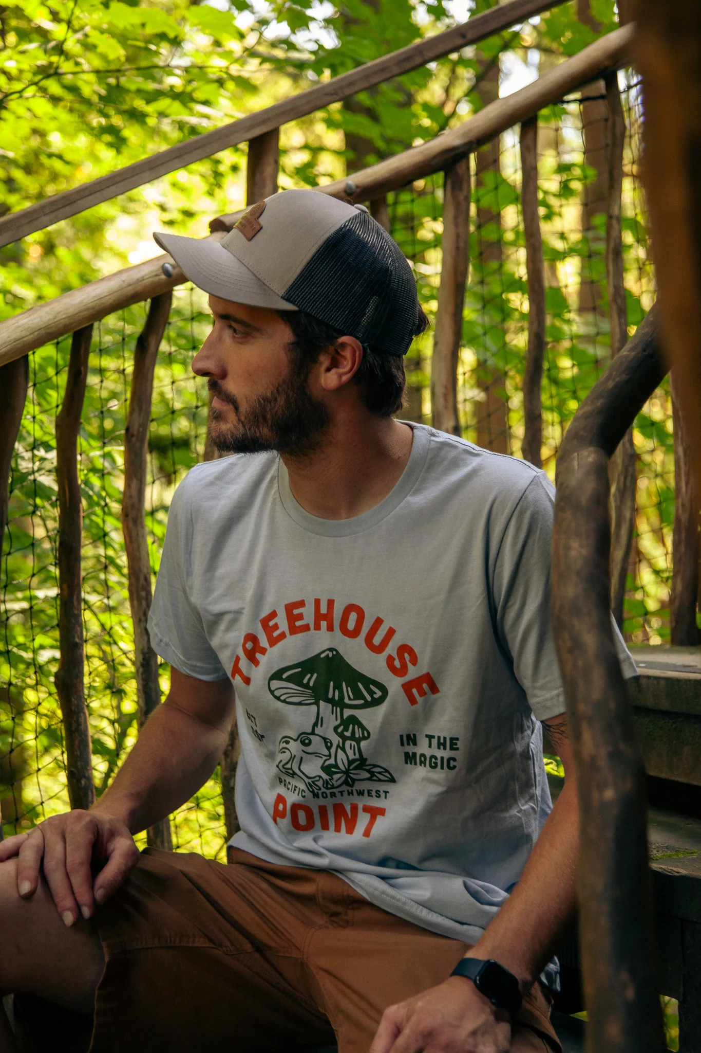 Treehouse Point Get Lost T-Shirt - Image 3